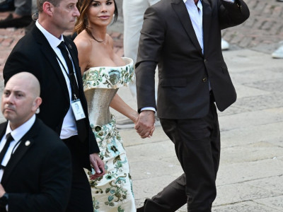 Loren Sančez i Džef Bezos na svojoj svadbi