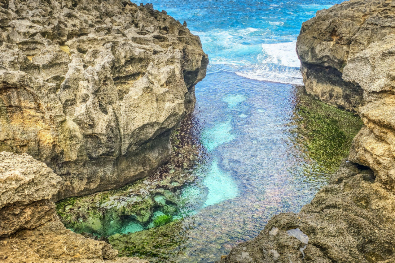 DOSPELA JE NA RAJSKU OBALU I ODMAH ZAPLIVALA: Ali osim nje sve je bilo pusto, a onda je saznala zašto se tu nikad niko ne kupa! (VIDEO)