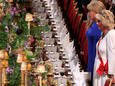 Svečana večera je priređena u Vindzoru za 160 zvanica