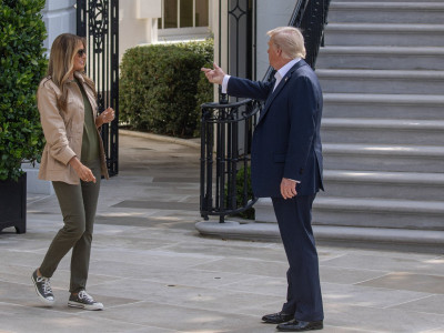 Prva dama sa suprugom