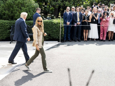 Melanija Tramp u starkama