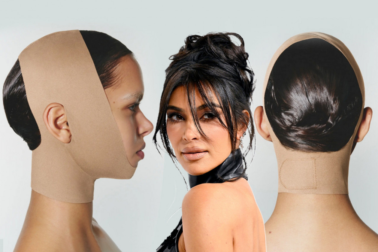 KIM KARDAŠIJAN LANSIRALA "STEZNIK" ZA LICE: Svi komentarišu neobičnu masku, da li biste ovo nosili tokom noći