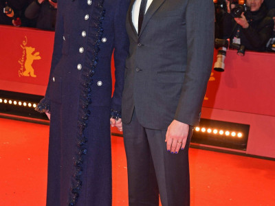 Tilda Svinton i Sandro Kop na crvenom tepihu