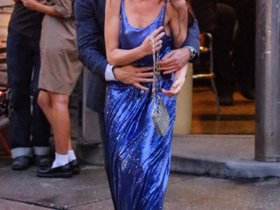 Romantične scene na snimanju filma