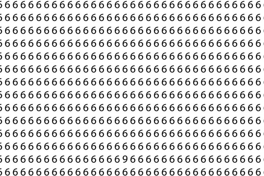 OFTALMOLOG VAM NE TREBA AKO MOŽETE DA NAĐETE JEDINU DEVETKU ZA 16 SEKUNDI: Samo 3 odsto ljudi može da reši ovaj zadatak (FOTO)