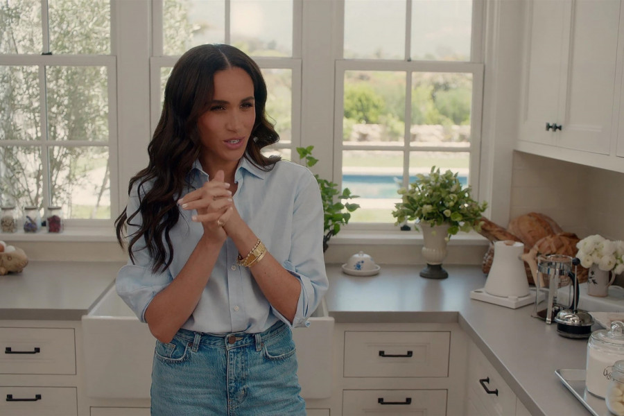 MEGAN MARKL POKAZALA DECU, NE ZNA SE KO JE SLAĐI: Arči i Lilibet iza kamera, a gde je princ Hari? (FOTO)