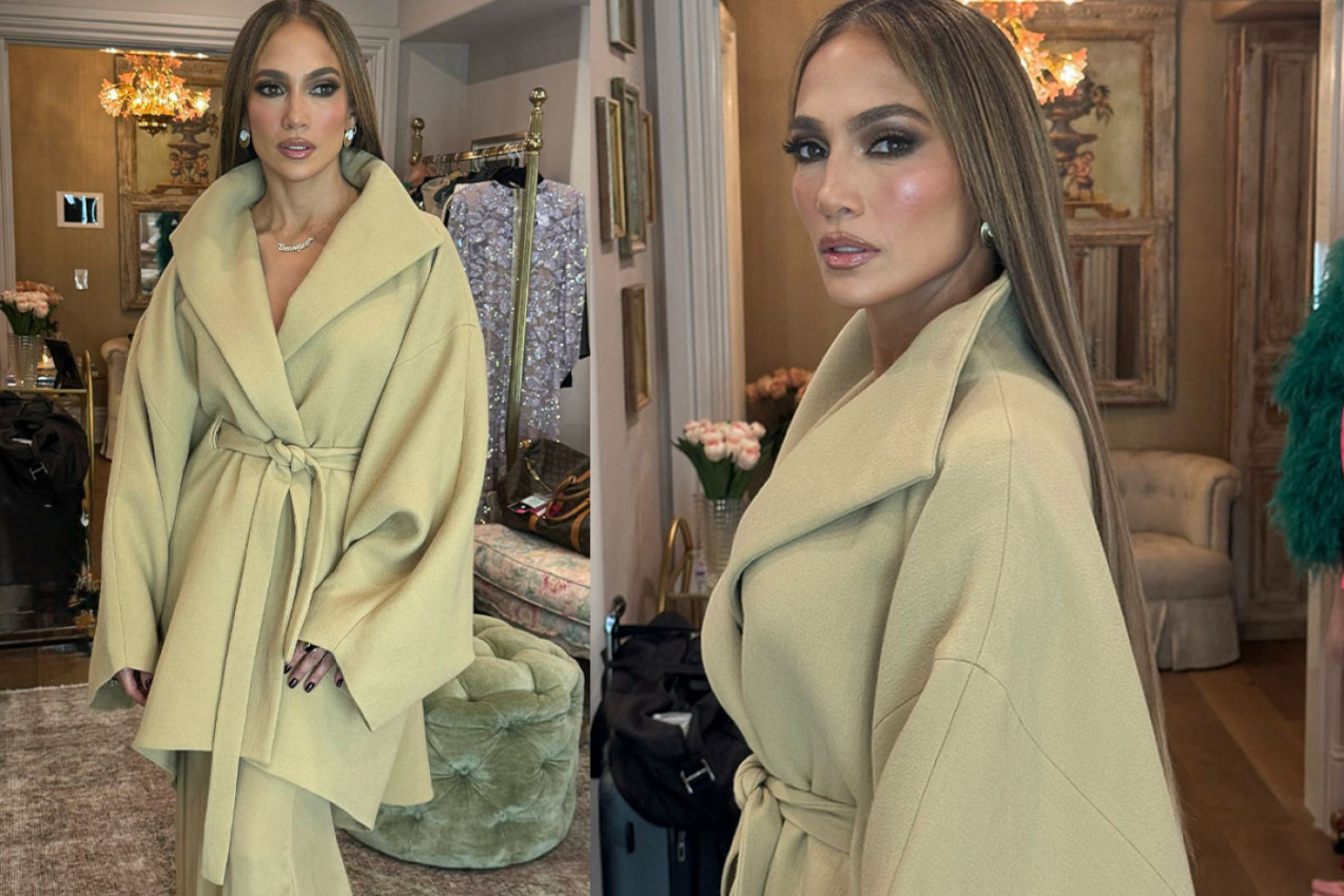 Dženifer Lopez pokazala kako se nosi kaput puter žute boje: Opušteno, a šik - model koji svima treba