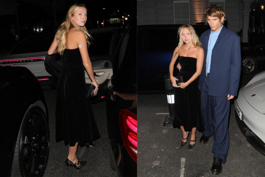 Lila Mos zablistala na  žurki Voga u društvu Džordana Bareta