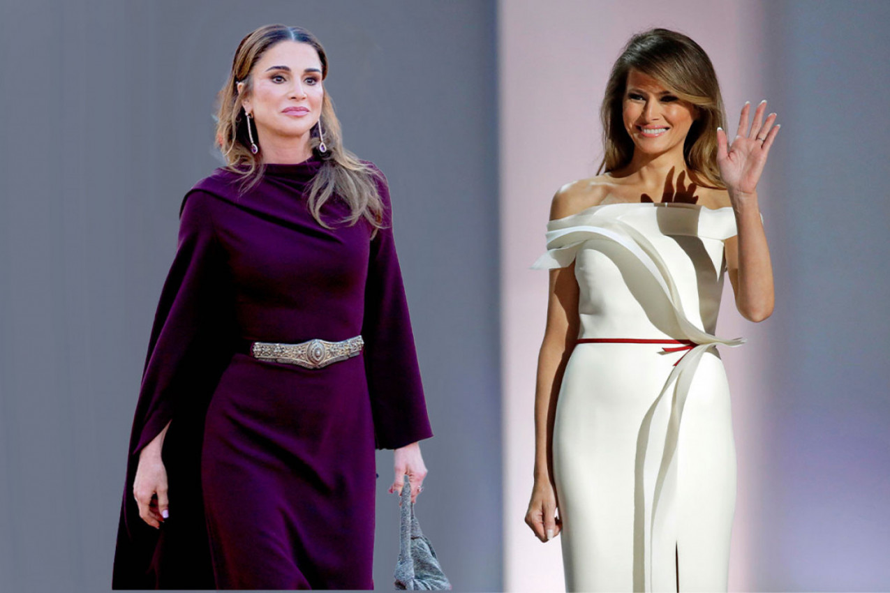 Kraljica Ranija pored Melanije i to ne u bilo čemu: Pršti stajling od 6.000 EVRA, modni dvoboj su igrale na sigurno (FOTO)