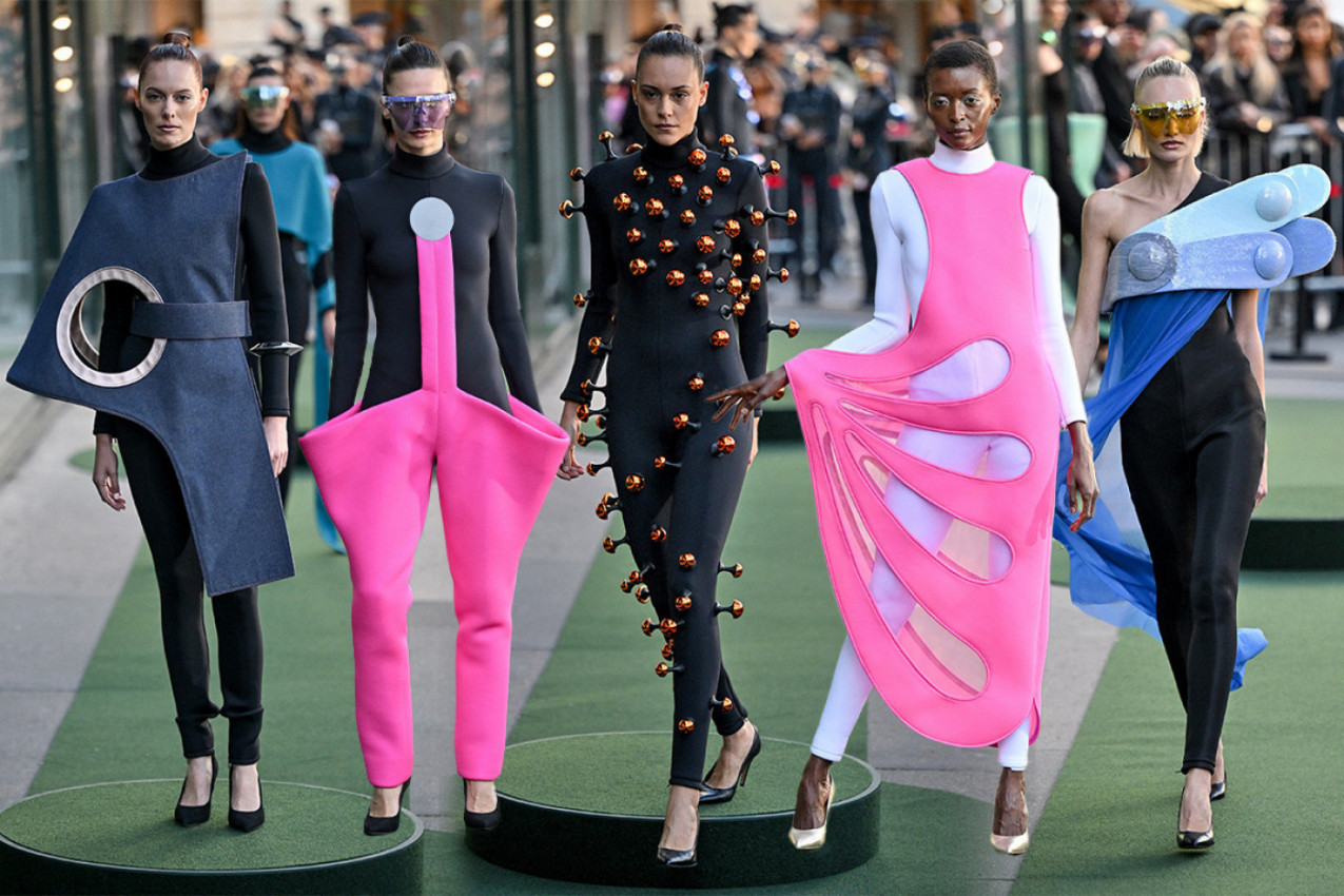 Spektakl na pisti: Pjer Karden pomerio granice na Nedelji mode