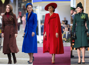 Kejt Midlton je neprikosnovena KRALJICA KAPUTA: Njena lista nema kraja i samouvereno nosi boje od kojih mnoge žene zaziru