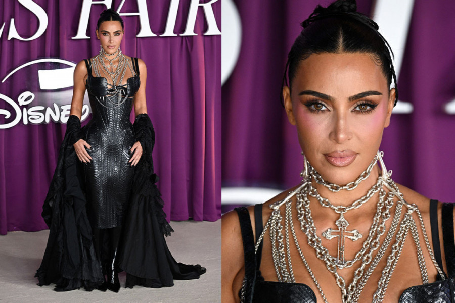 Kim Kardašijan dominirala u uskoj kožnoj haljini na premijeri serije "All’s Fair" u Londonu