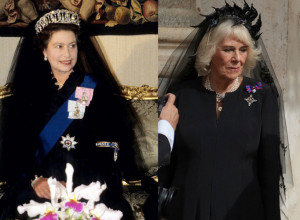 Kraljica Kamila ponovila modni potez pokojne Elizabete: Obe u crnom, a razlog za to je jak (FOTO)