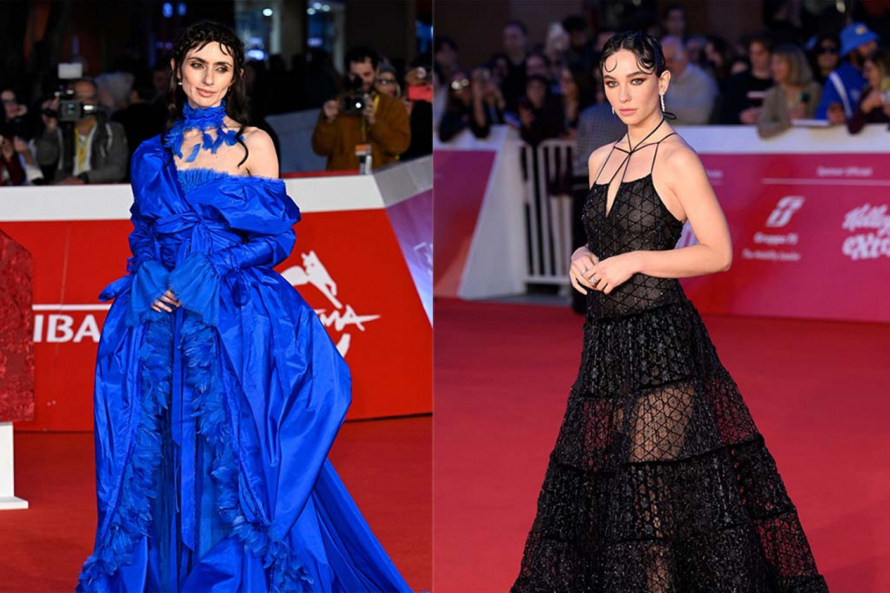 Na crvenom tepihu zablistale Zoi Blu Sidel u ulozi Mine i Matilda De Anđelis kao vampirica Marija, u nanovijoj ljubavnoj priča o Drakuli (Dracula: A Love Tale)