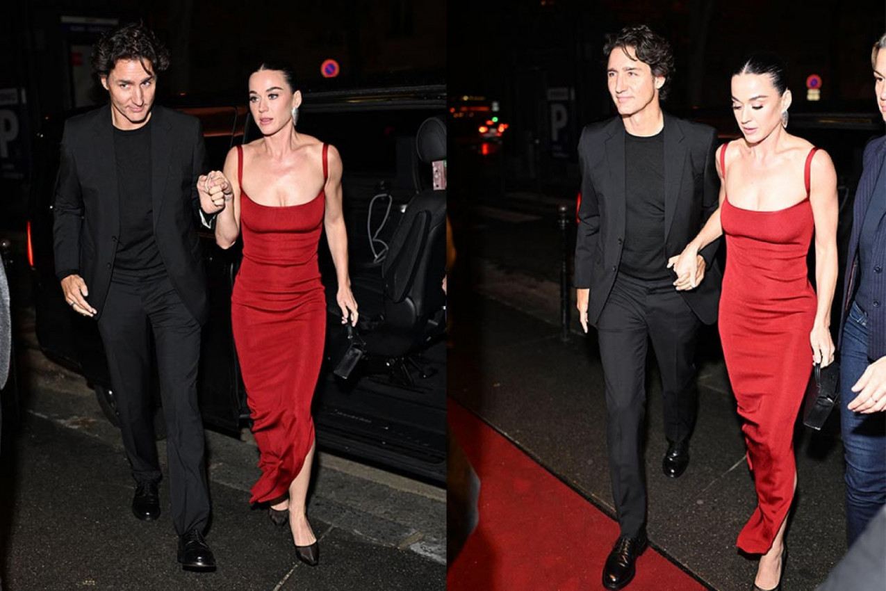 Prve fotografije Keti Peri i Džastina Trudoa: Zajedno su proslavili njen 41. rođendan u Parizu!