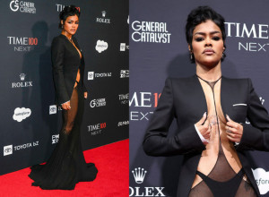 Najprovokativniji look večeri: Tejana Tejlor u haljini koja je ostavila malo mašti