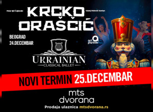 BEOGRADSKA PUBLIKA ĆE DVA UZASTOPNA DANA UŽIVATI U BALETU "KRCKO ORAŠČIĆ"