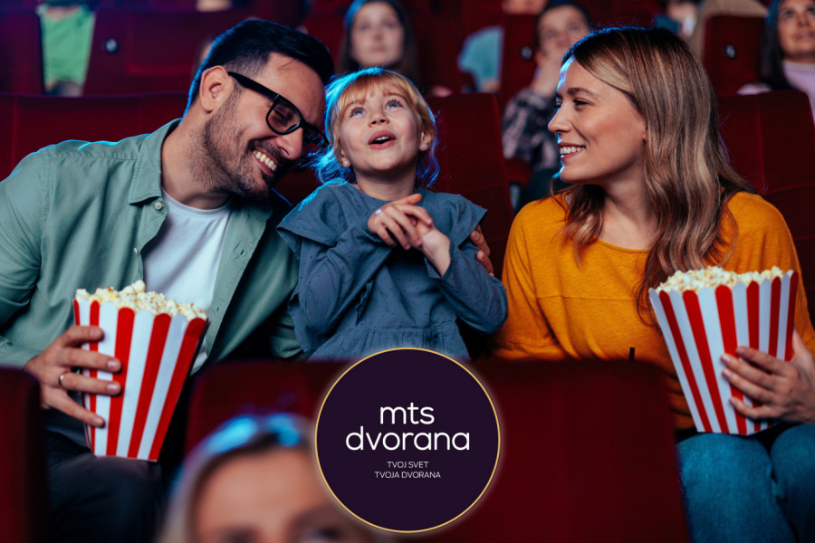 Uživajte uz filmove u MTS dvorani: Čarolija filmskog platna koja osvaja srca