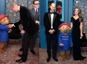 Vilijam i Kejt upoznali medu Pedingtona: "Samo nemojte reći našoj deci"