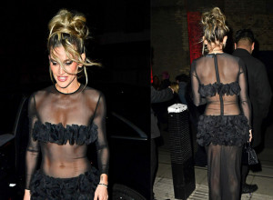 Ešli Roberts zapalila crveni tepih: Smela providna kombinacija na Rolling Stone UK Awards