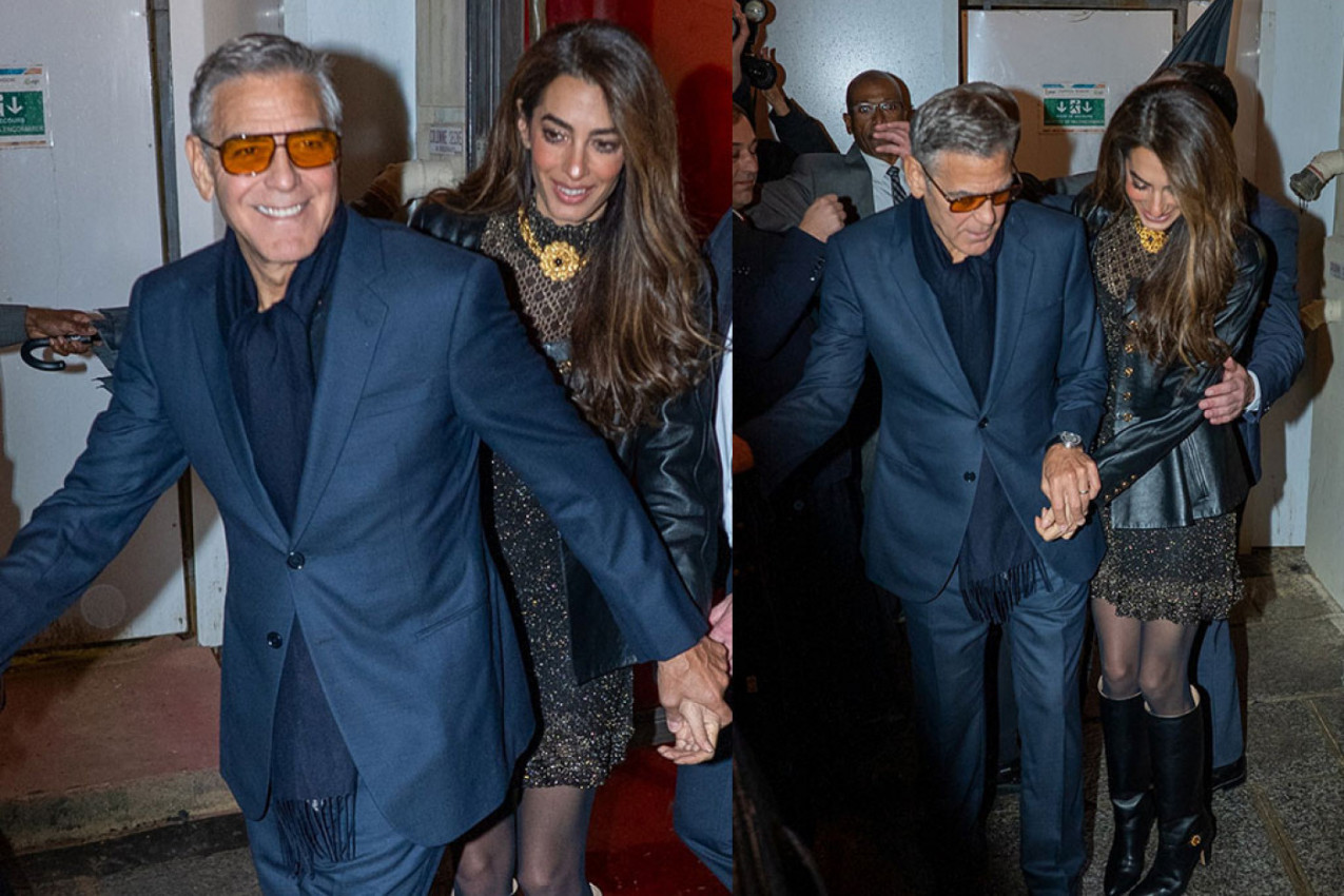 Džordž i Amal Kluni očarali Pariz: Fanovi ih okružili, ali oni blistali kao nikad