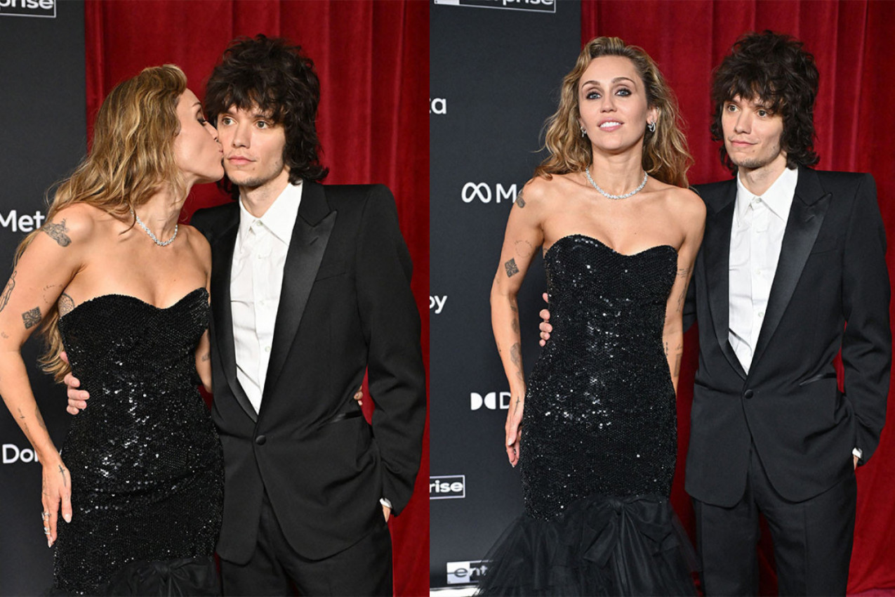 Majli Sajrus zablistala na crvenom tepihu - ljubav joj očigledno prija, a ovako izgleda njen dečko