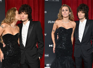 Majli Sajrus zablistala na crvenom tepihu - ljubav joj očigledno prija, a ovako izgleda njen dečko