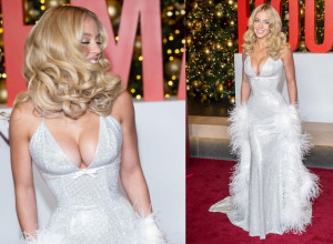 DEKOLTE Sidni Svini je kao MAGNET: Haljina i frizura sjajni, ali malo ko je gledao u druge detalje  - samo u GRUDI