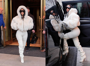 Kim Kardašijan zablistala u zimskom izdanju: Da li vam se dopada njen stajling?