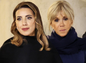 Brižit Makron rame uz rame sa ženom HRVATSKOG PREMIJERA: Neočekivani modni dvoboj - u identičnim haljinama se spremile za "POBEDU"