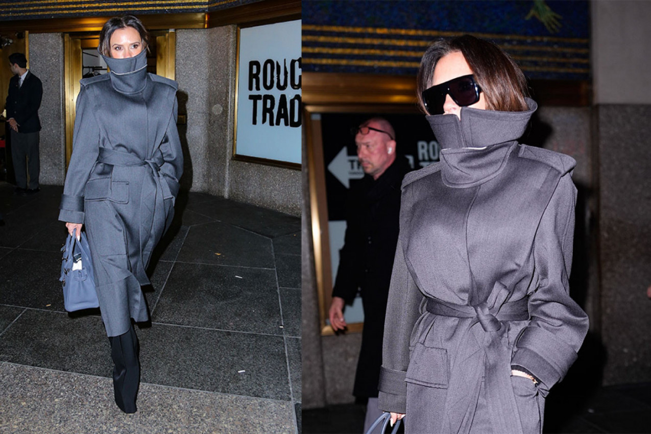 Nije pokazala ni nos: Viktorija Bekam se ovako krije od fanova