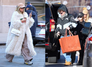 Manekenka Hajdi Klum uživa u božićnom šopingu sa porodicom