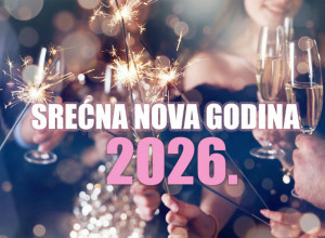 Tim Srećne.rs vam želi Novu godinu punu nežnosti, radosti i malih čuda koja ulepšavaju dan. Neka bude lagana, dobra i - vaša