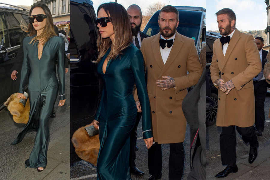 Bekamovi došli na venčanje ćerke Gordona Remzija  - nigde osmeha!