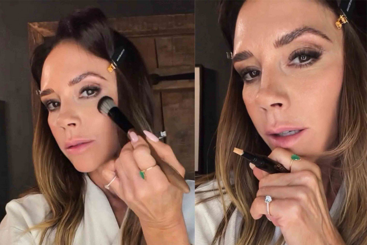 Kako Viktorija Bekam nosi odvažan make-up s lakoćom