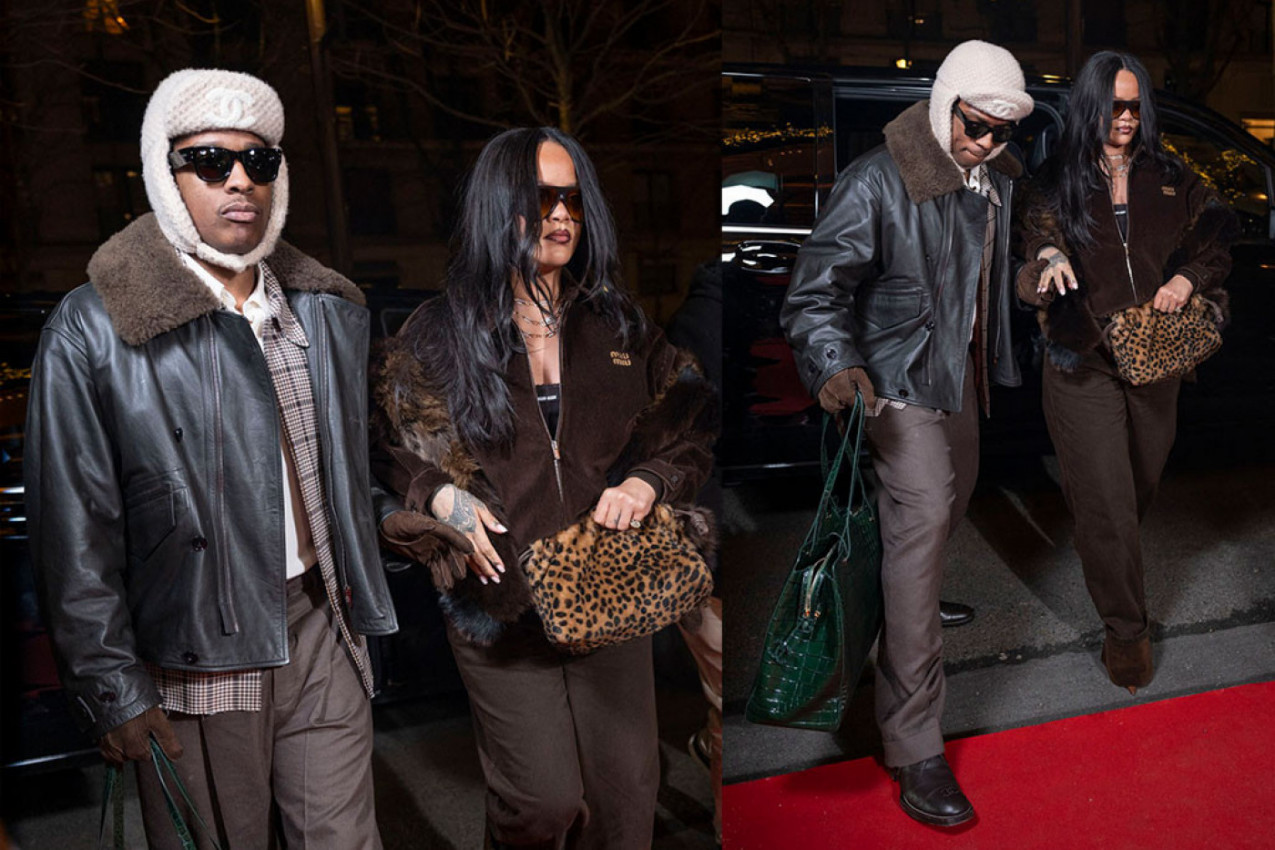 Rijana u krznu, Roki u koži: Pariz je dobio svoj najstilizovaniji par večeri