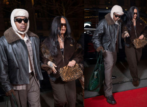 Rijana u krznu, Roki u koži: Pariz je dobio svoj najstilizovaniji par večeri