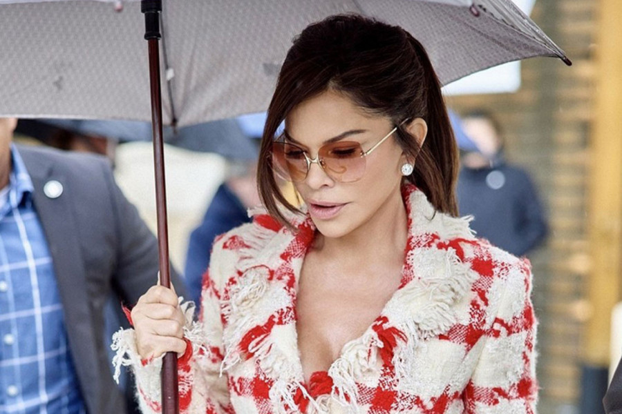 Da li se gledala u ogledalo? LOREN SANČEZ u kompletu nalik bakinoj krpi iz kupatila - dokazala je da ni brend ne može da spase loš izbor