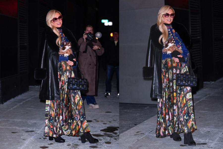 Lepa i elegantna Paris Hilton savršenim stajlingom zagrejala hladne ulice Njujorka