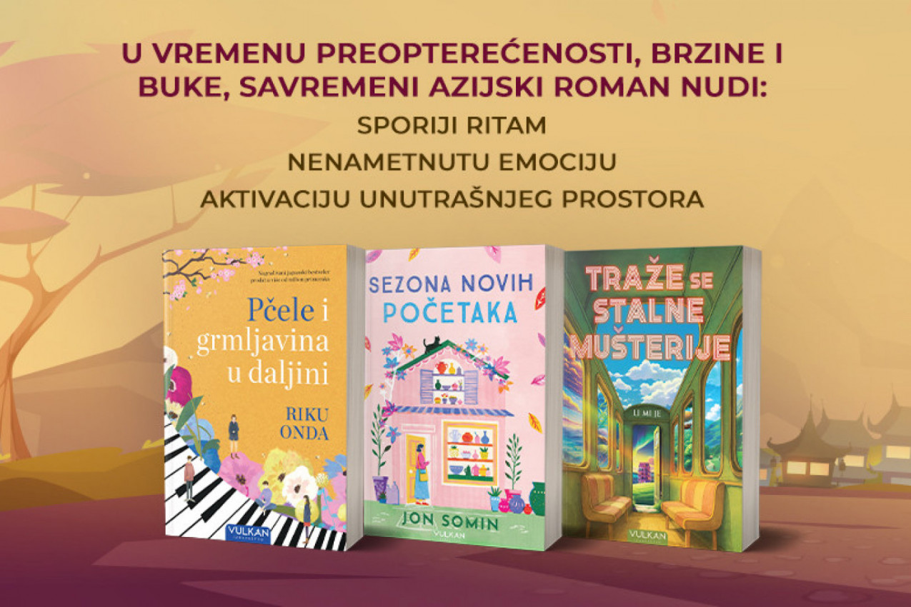 Azijska književnost nije samo najpopularnija u svetu, nego i u Srbiji