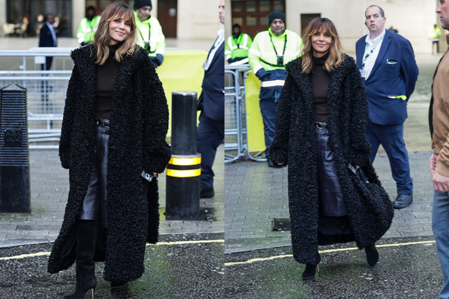 Hale Beri je došla na snimanje u Londonu u upečatljivom stajlingu - urbano i šik