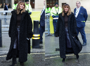 Hale Beri je došla na snimanje u Londonu u upečatljivom stajlingu - urbano i šik