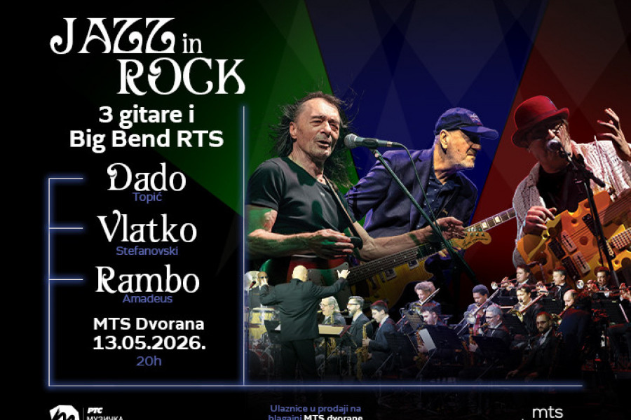 TRI VIRTUOZA NA GITARI sviraće ponovo pred BEOGRADSKOM PUBLIKOM zajedno sa BIG BENDOM RTS-A