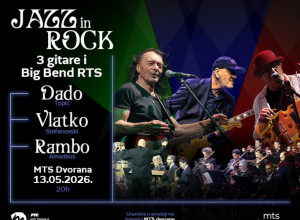 TRI VIRTUOZA NA GITARI sviraće ponovo pred BEOGRADSKOM PUBLIKOM zajedno sa BIG BENDOM RTS-A