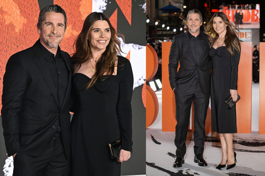 Kristijan Bejl sa suprugom Sandrom Sibi Blažić na premijeri filma "Nevesta" (The Bride) u Londonu