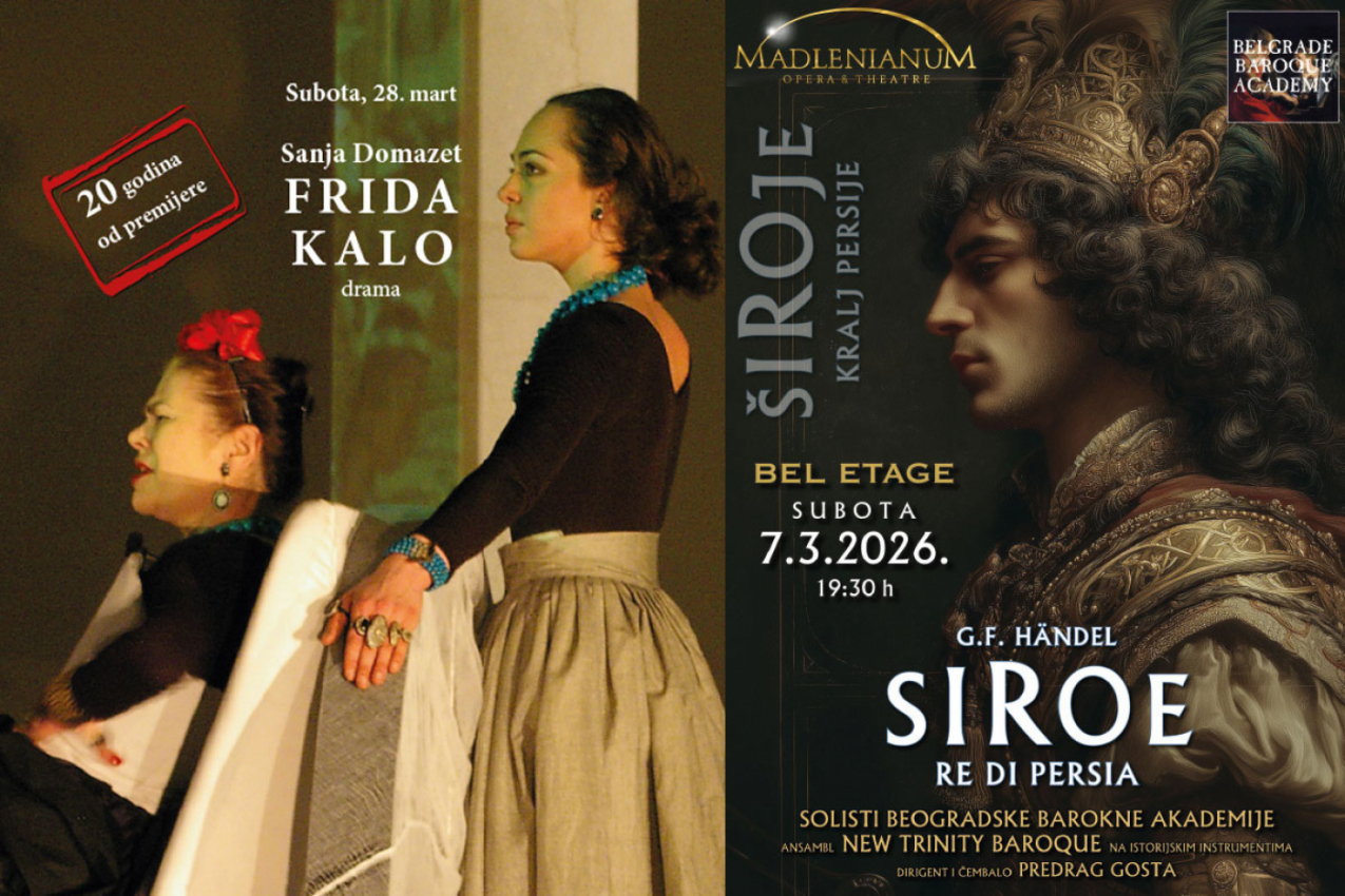 MART u MADLENIANUMU: Koncerti i predstave koje ne smete propustiti