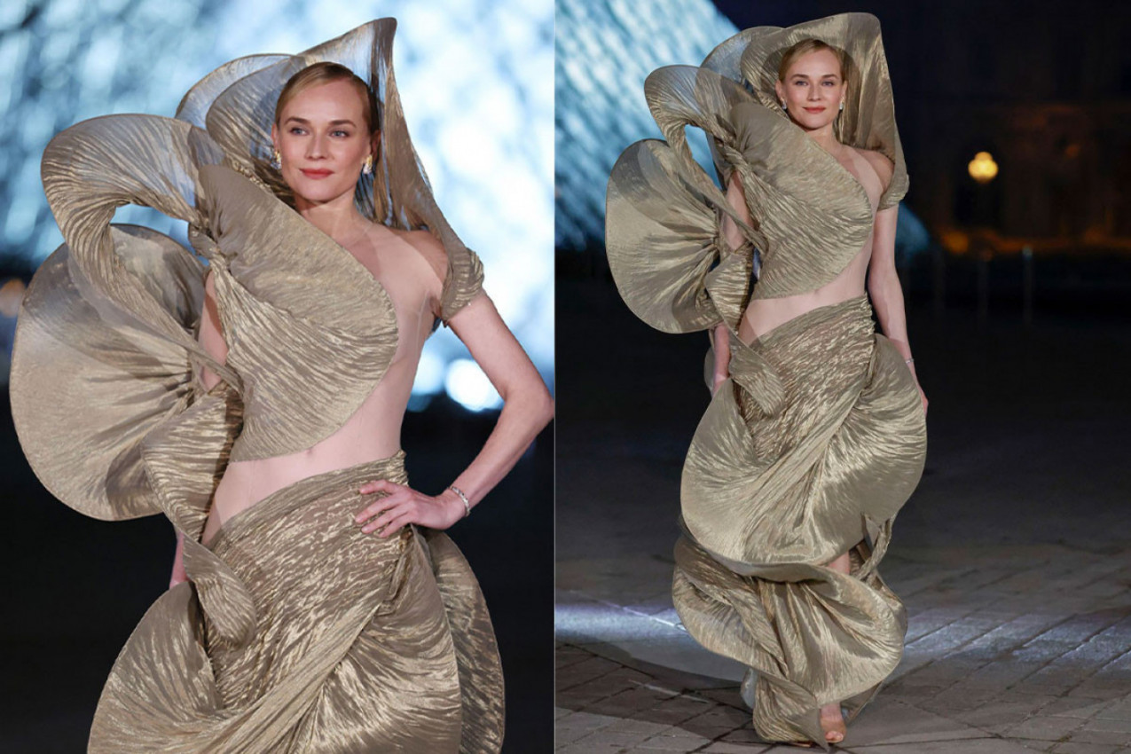 Nedelja mode u Parizu: Dajana Kruger u najneobičnijoj haljini o kojoj se i danas priča