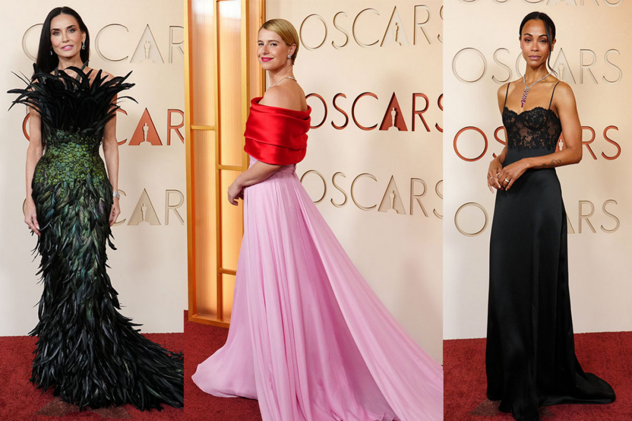 Najzapaženije kreacije na dodeli OSKARA: Crna čipka, spoj roze i crvene i DEMI MUR kao crni labud (GALERIJA)