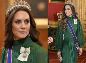 Kejt Midlton se prvi put ove godine pojavila sa tijarom, a zeleno je definitivno njena boja