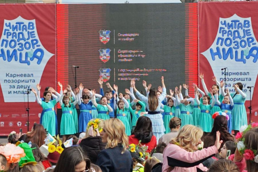 Beograd bio velika pozornica za najmlađe: Održan karneval "Čitav grad je pozornica"